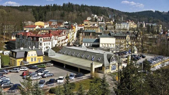 Hotel Maxim Mariánské Lázně Esterno foto