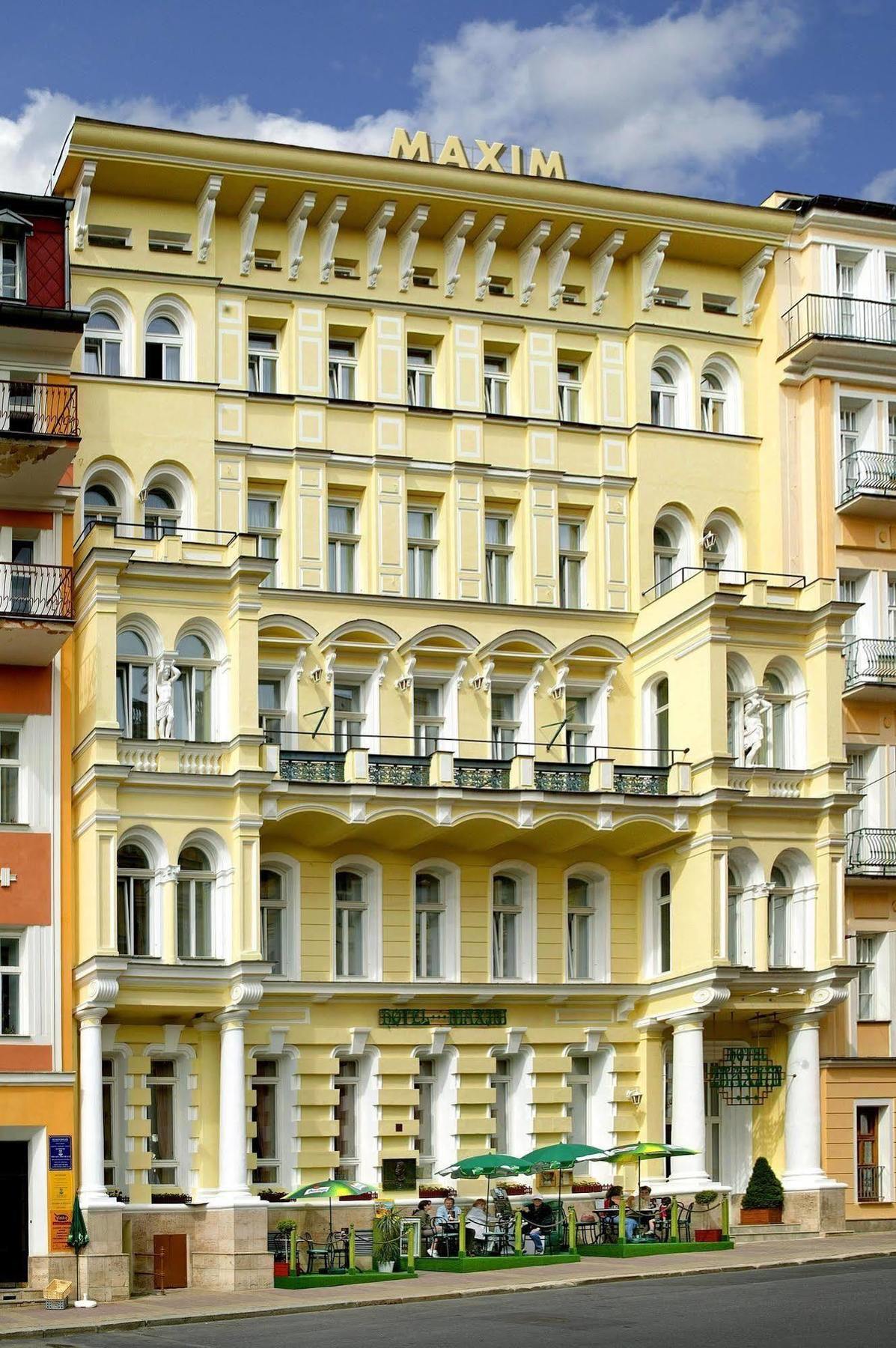 Hotel Maxim Mariánské Lázně Esterno foto